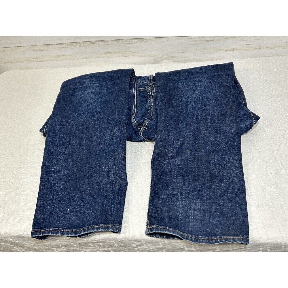 Silver Jeans Mens Size 36 x 32 Allan Classic Fit Straight Leg Stretch Denim pant - Picture 5 of 12
